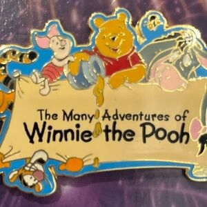 Disney magic kingdom Winnie the Pooh Enamel Pin